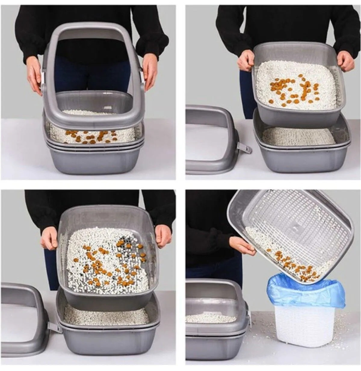 PT-300 PET TOILET TRAINER OPEN WITH STRAINER